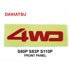 Daihatsu 4x4 Label